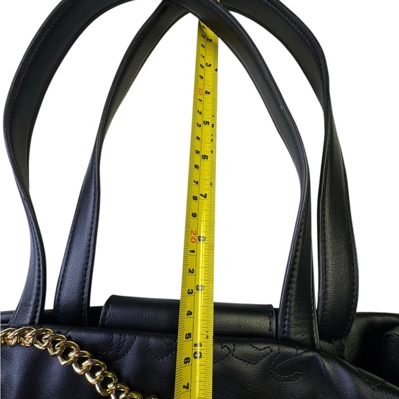 Juicy Couture Black Tote with Gold Chain - Picture 7 of 7